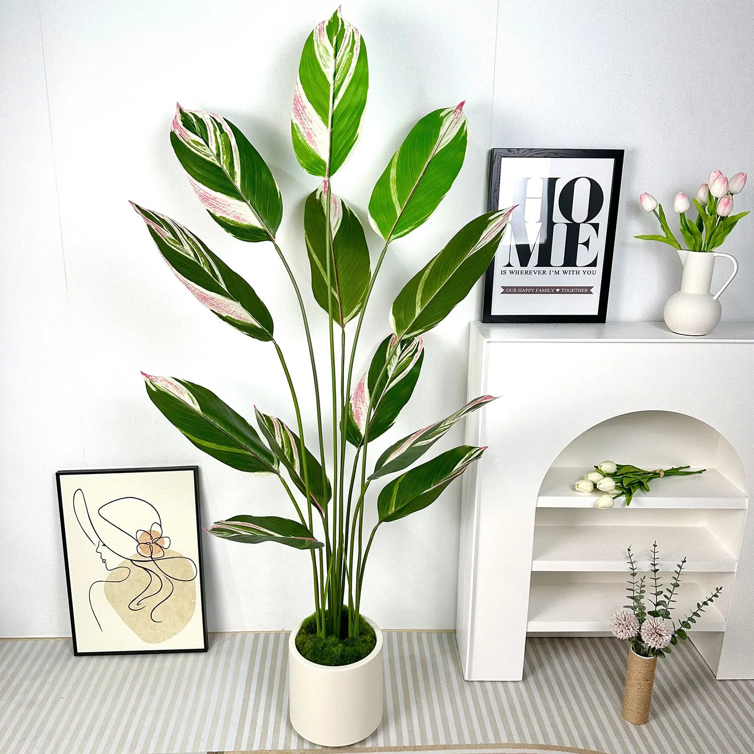 Pot crème pour plantes
