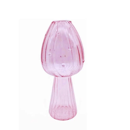 Vase pour fleurs rose